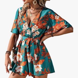 Women’s Floral Romper
